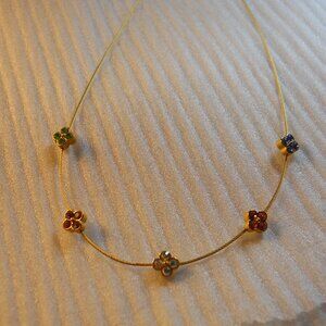 Joan Rivers - Multi Colored Charm Necklace 228